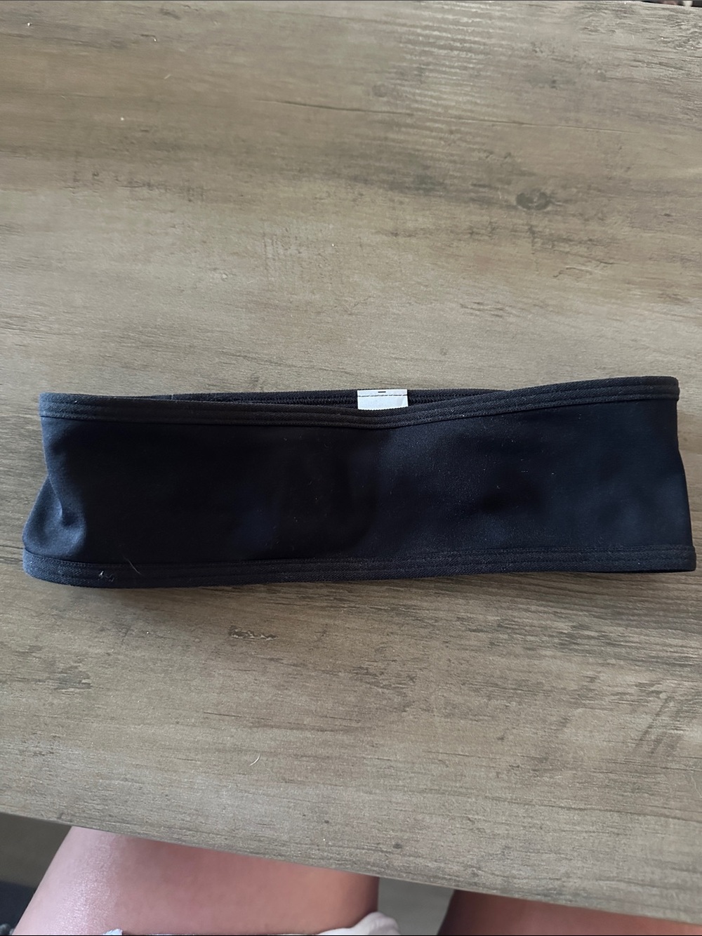 Lululemon Black Stretch running Headband